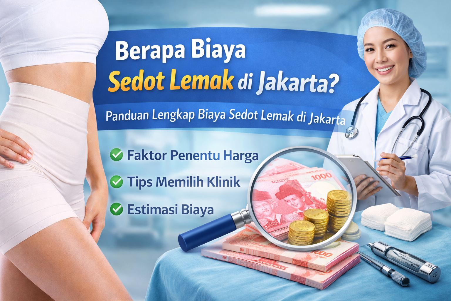 Beraoa Biaya Sedot Lemak ?
