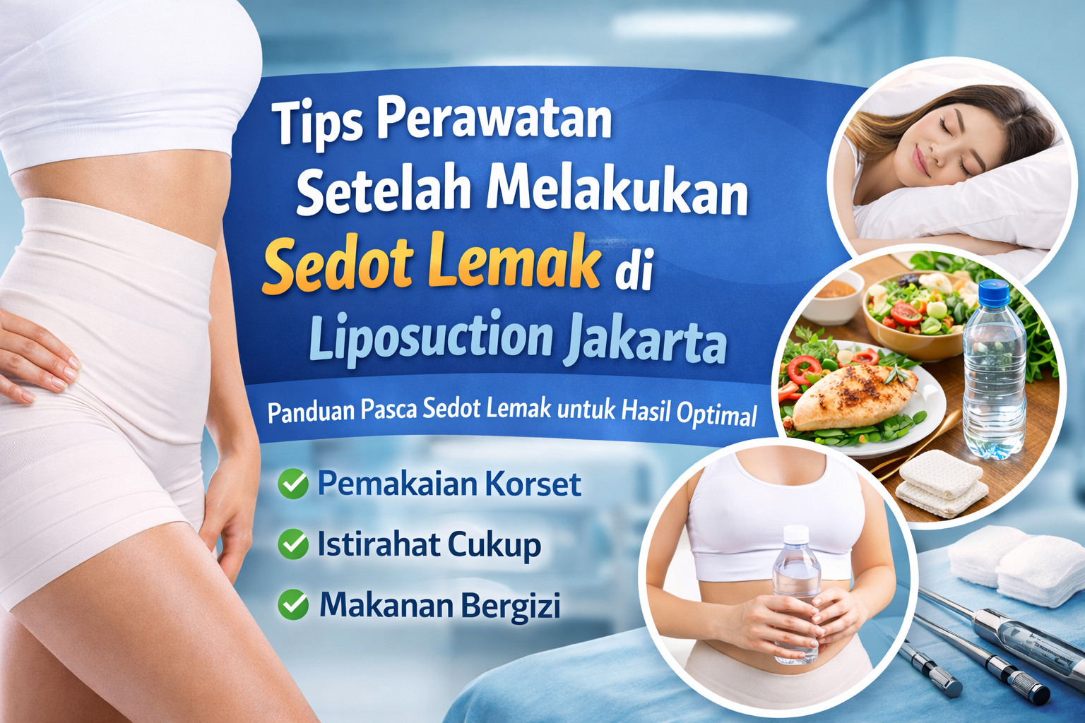 tips perawatan setelah sedot lemak