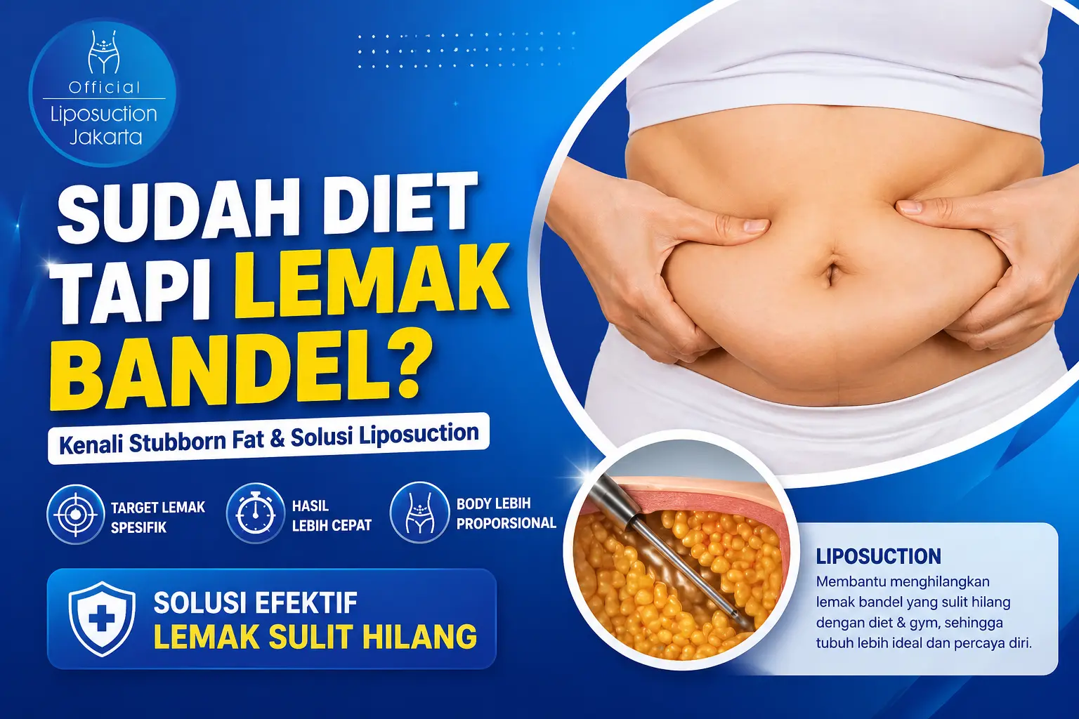 lemak bandel susah hilang solusi liposuction jakarta