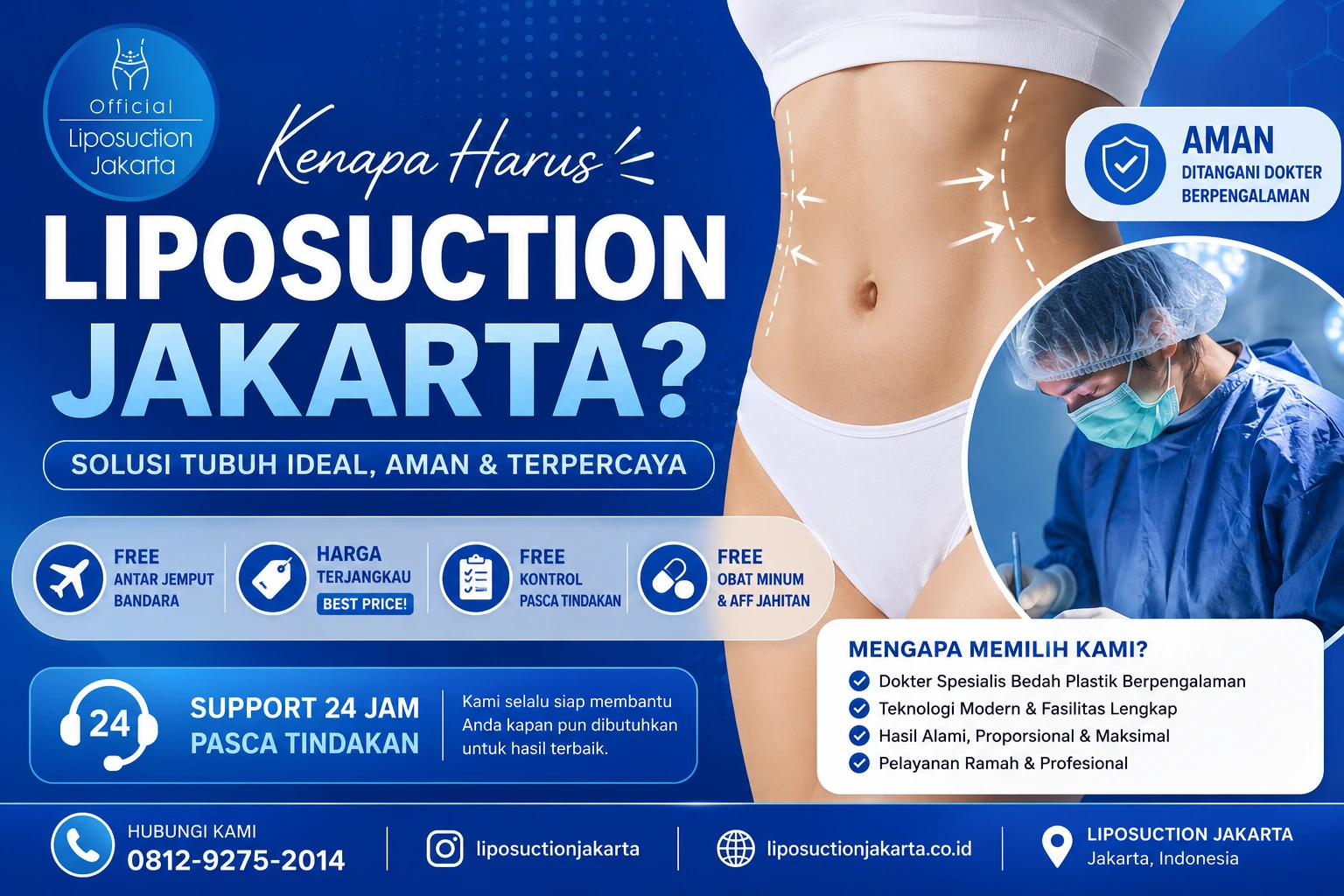 kenapa harus liposuction jakarta sedot lemak terpercaya