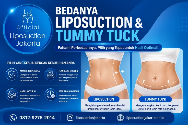 Perbedaan Liposuction dan Tummy Tuck