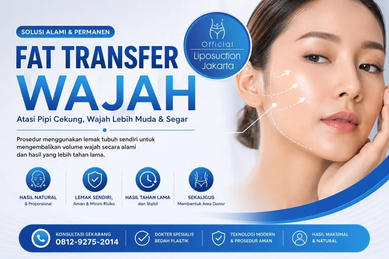 Fat Transfer Wajah Jakarta di Liposuction Jakarta untuk mengatasi pipi cekung secara alami