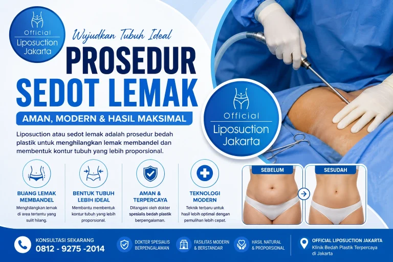 Prosedur Sedot Lemak (Liposuction) oleh Dokter Spesialis Bedah Plastik di Liposuction Jakarta